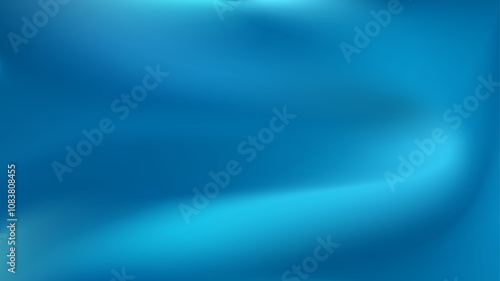 Winter Blue Gradient Background. Smooth snowy landscape