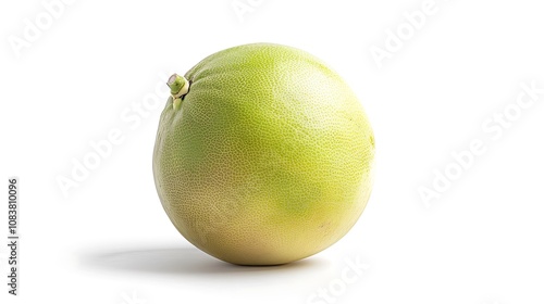 Pomelo fruit isolated on a white background.