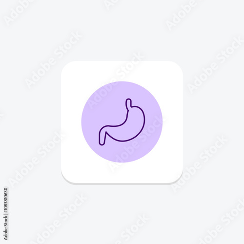 Stomach pentaglow , vector, pixel perfect, illustrator file