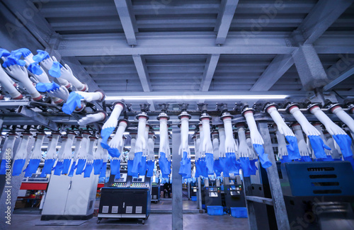 Nitrile rubber gloves production line