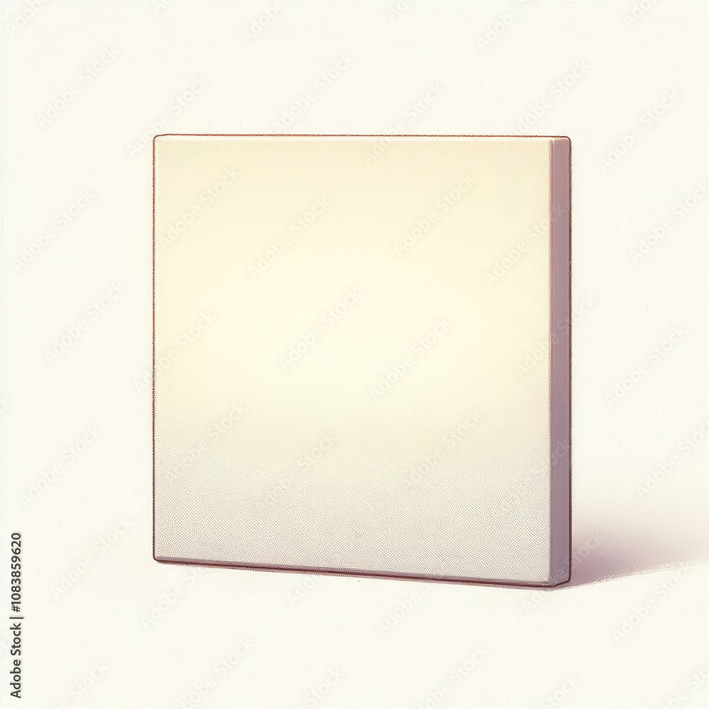 Naklejka premium Blank canvas graphic