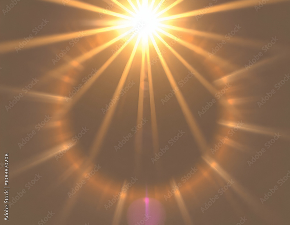 Obraz premium sun rays background