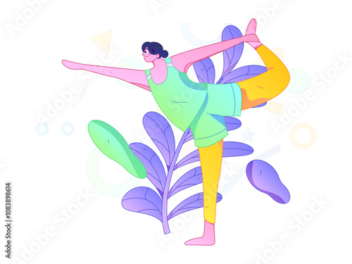 3.12 International Women's Day professional women flat character vector concept operation hand drawn illustration
