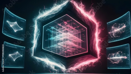 The Luminous Nexus Quantum Core in Motion