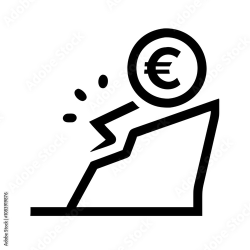 Economic risk Pictogram 