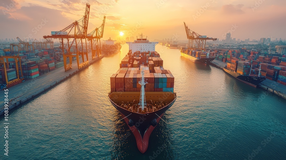Fototapeta premium Supply Chain Resilience