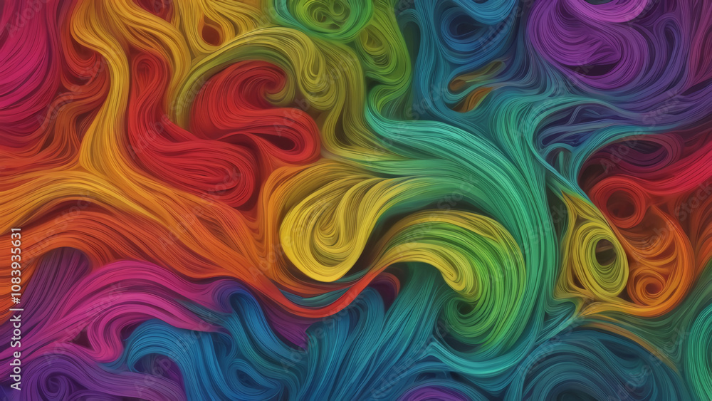 Obraz premium abstract colorful background with lines