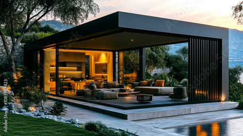 Tapety artystyczne pergola bioclimatica