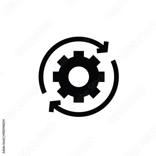 Endurance icon flat vector design