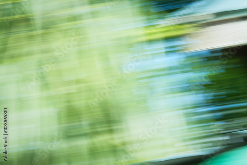 photography of motion blur abstract green texture background