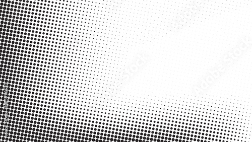 Dark dots, Halftone effect Gradient background design decoration pattern concept for web or banner