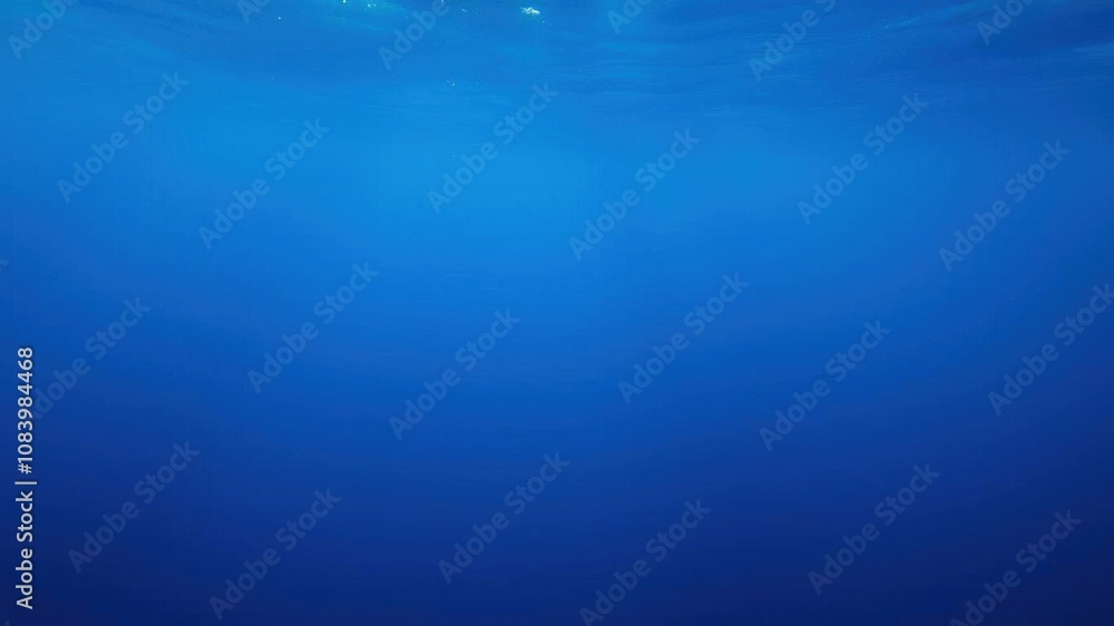 Obraz premium Smooth and rippling deep blue sea texture, pattern, nature