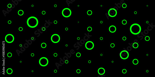 Cute little rings, bubbles in background. Festive cover. Gift wrapping. Vector illustration.