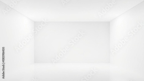 Wallpaper Mural White brick wall providing a clean and modern background for various design projects, surface, blank Torontodigital.ca