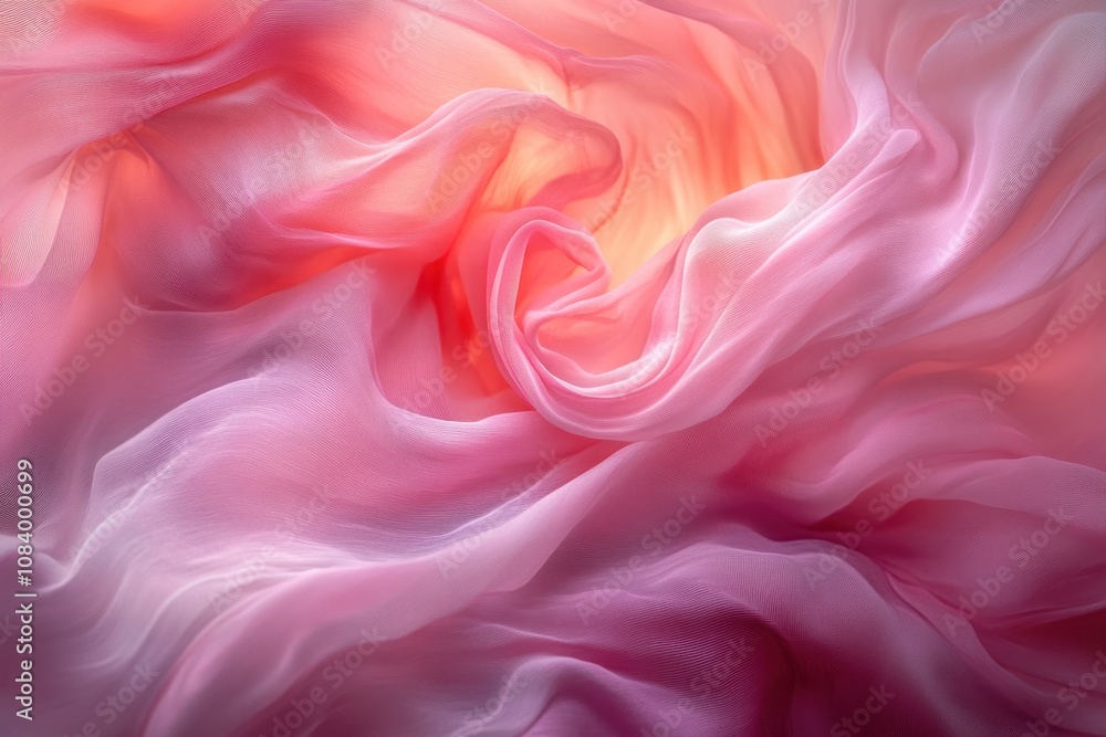 Obraz premium Soft Pink Fabric Texture for Abstract Backgrounds