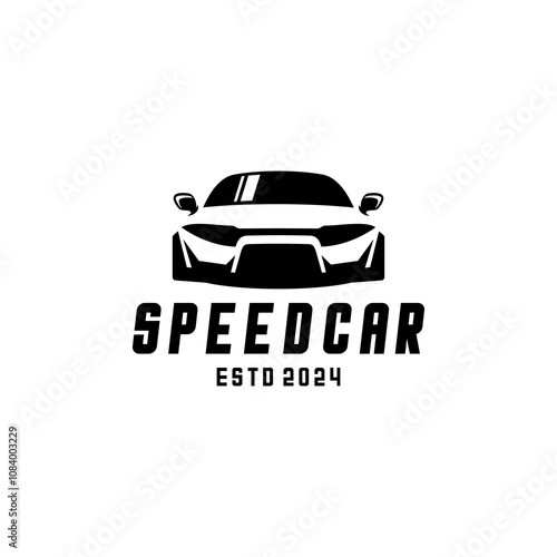 Speed car logo vector 