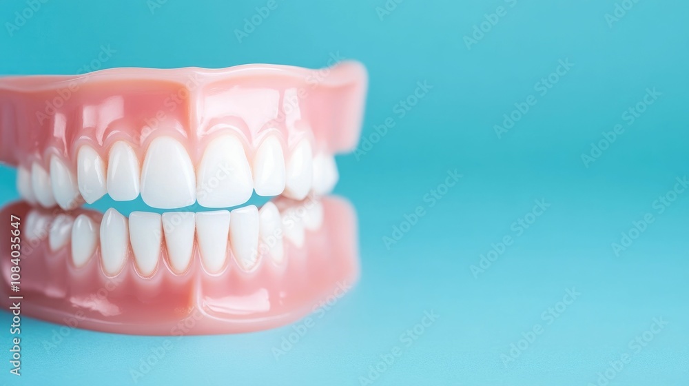 Obraz premium Dentist Providing Oral Health Tips and Preventive Advice to Patient During Dental Consultation in Professional Dental Clinic or Office Setting