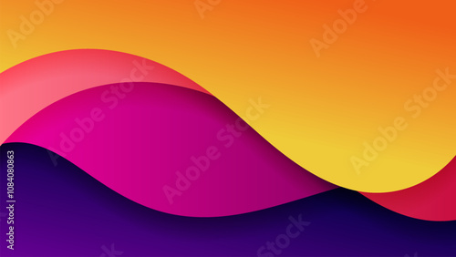 Premium vector background with soft gradient color on background. Eps 10