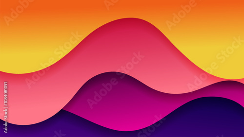 Premium vector background with soft gradient color on background. Eps 10