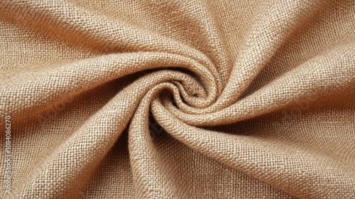 Wallpaper Mural Close-Up View of Textured Natural Fiber Fabric in Warm Beige Color, Perfect for Crafting, Home Decor, and Fashion Applications, Exhibiting Soft and Durable Quality Torontodigital.ca