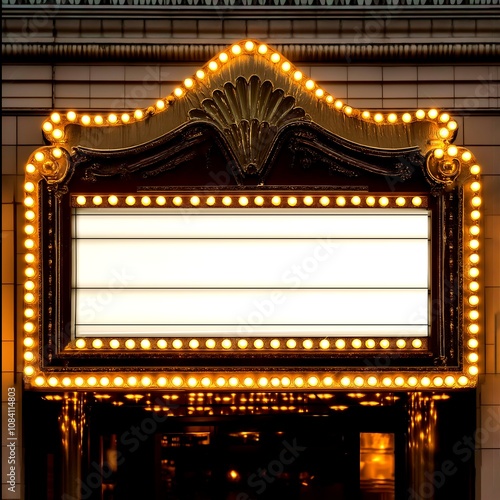 marquee cinema billboard