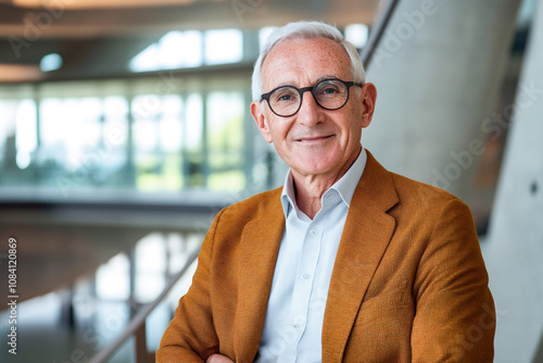  portrait of successful businessman consultant