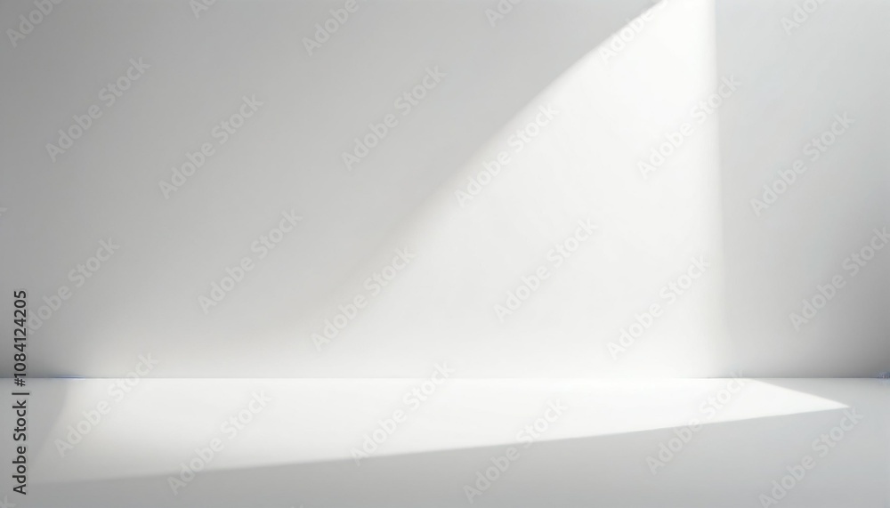 Fototapeta premium Minimalist Light and Shadow Composition 