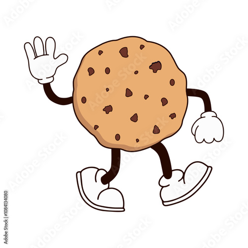 Cartoon Cookie Character