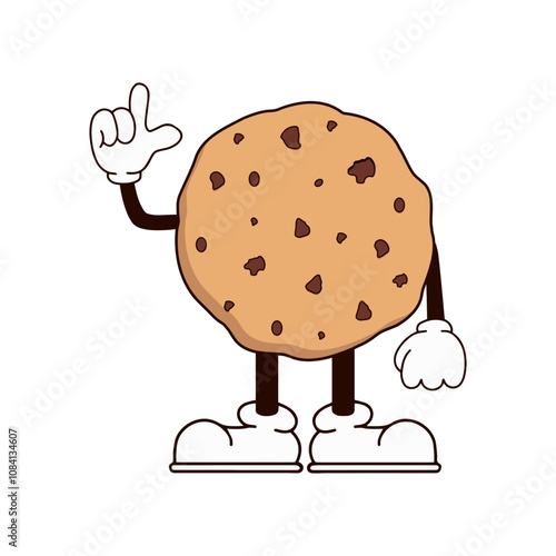 Cartoon Cookie Character