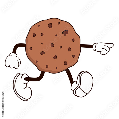 Cartoon Cookie Character