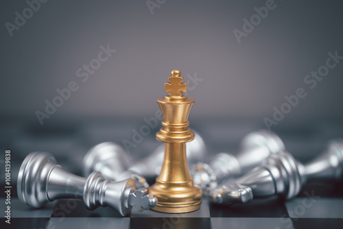 chess pieces are placed on a wooden board. Strategic planning and marketing of new products. Marketing planning. Marketing concept. Planning to fight with competitors.