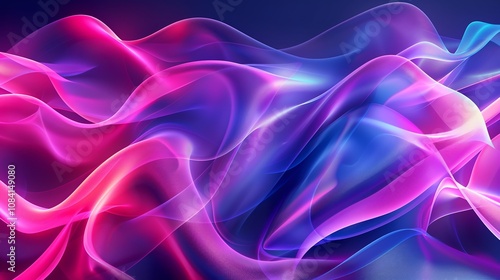 Wallpaper Mural Wallpaper Abstract background with colorful waves flowing, perfect for wallpapers and digital art projects Torontodigital.ca