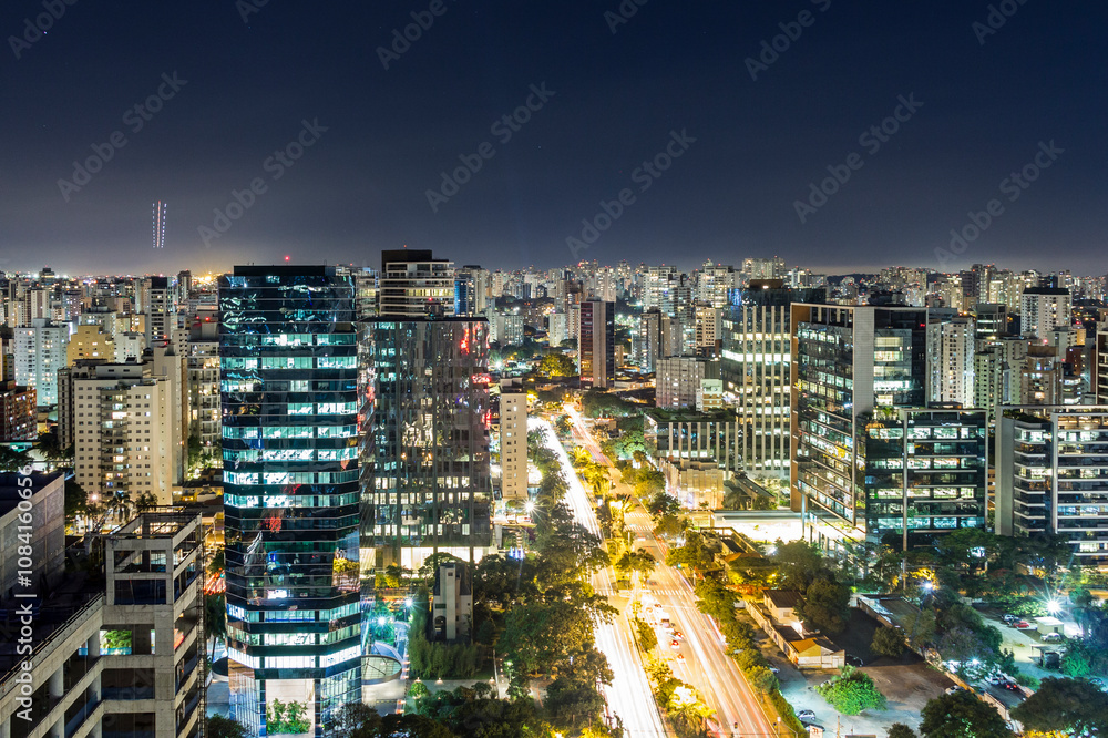 Naklejka premium São Paulo from Above