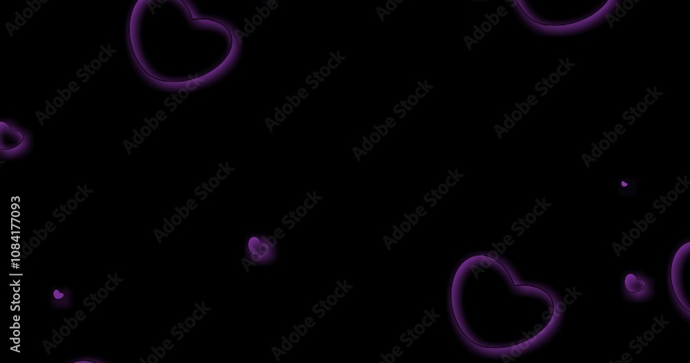 Obraz premium hearts background, love background