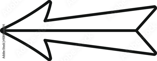 Double arrow pointing left, ideal for indicating a return, previous option, or backward movement in user interfaces and designs