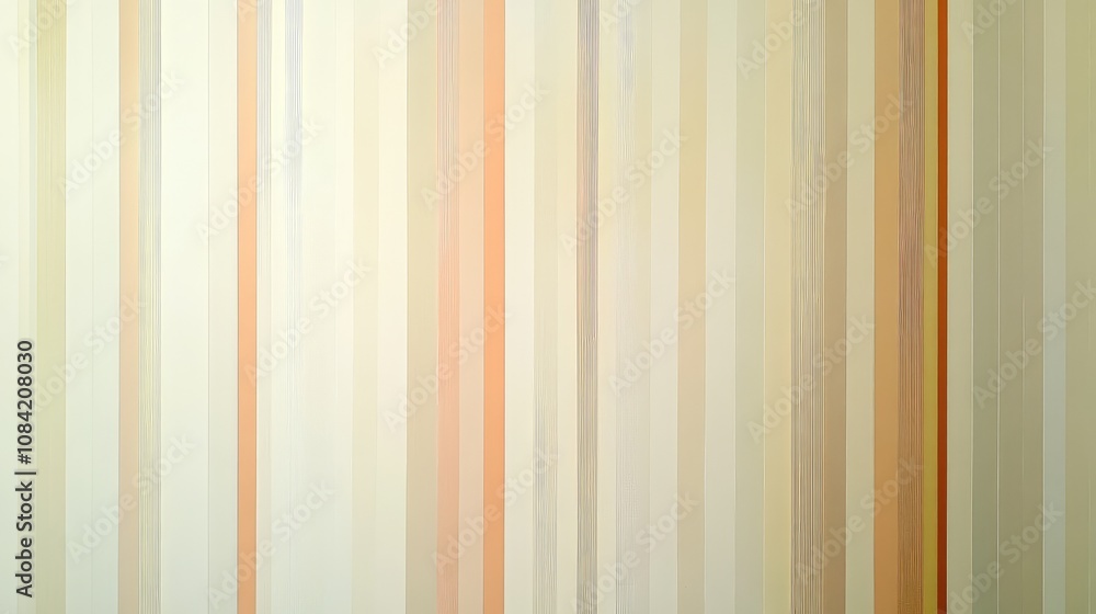 Fototapeta premium Thin, vertical stripes in alternating tones, forming a calming, minimal pattern.