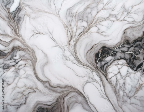 Abstract Marble Swirl Texture
