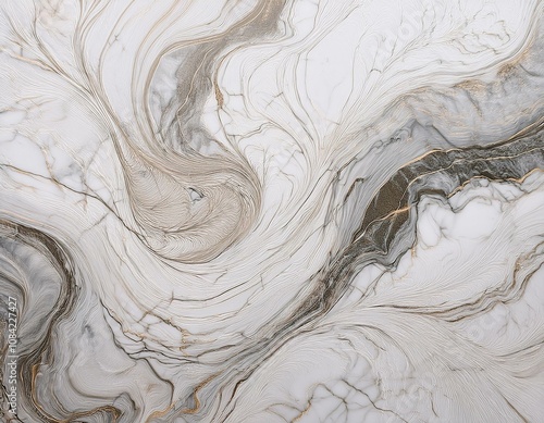 Abstract Marble Swirl Texture