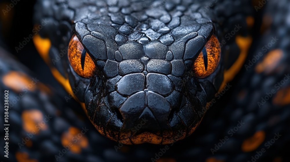 Fototapeta premium Chinese Zodiac Year of the Snake, exploring personality traits and symbolic meanings