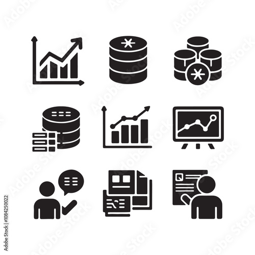 Data-Driven Innovation and Virtual Reality Icon