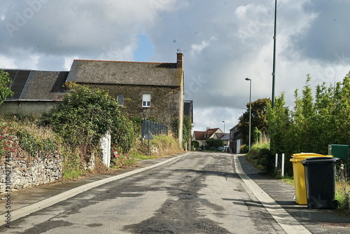 Village of Moidrey in Normandy, France photo