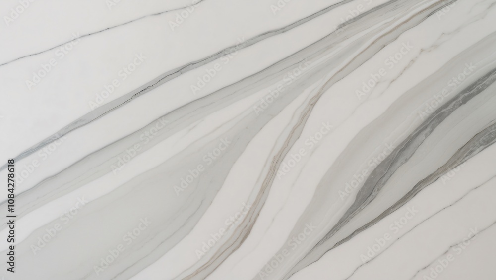 Obraz premium Elegant Smooth Marble Texture with Striking Veins Showcasing Cool Tones in a Fullframe Composition for Architectural and Design Inspiration