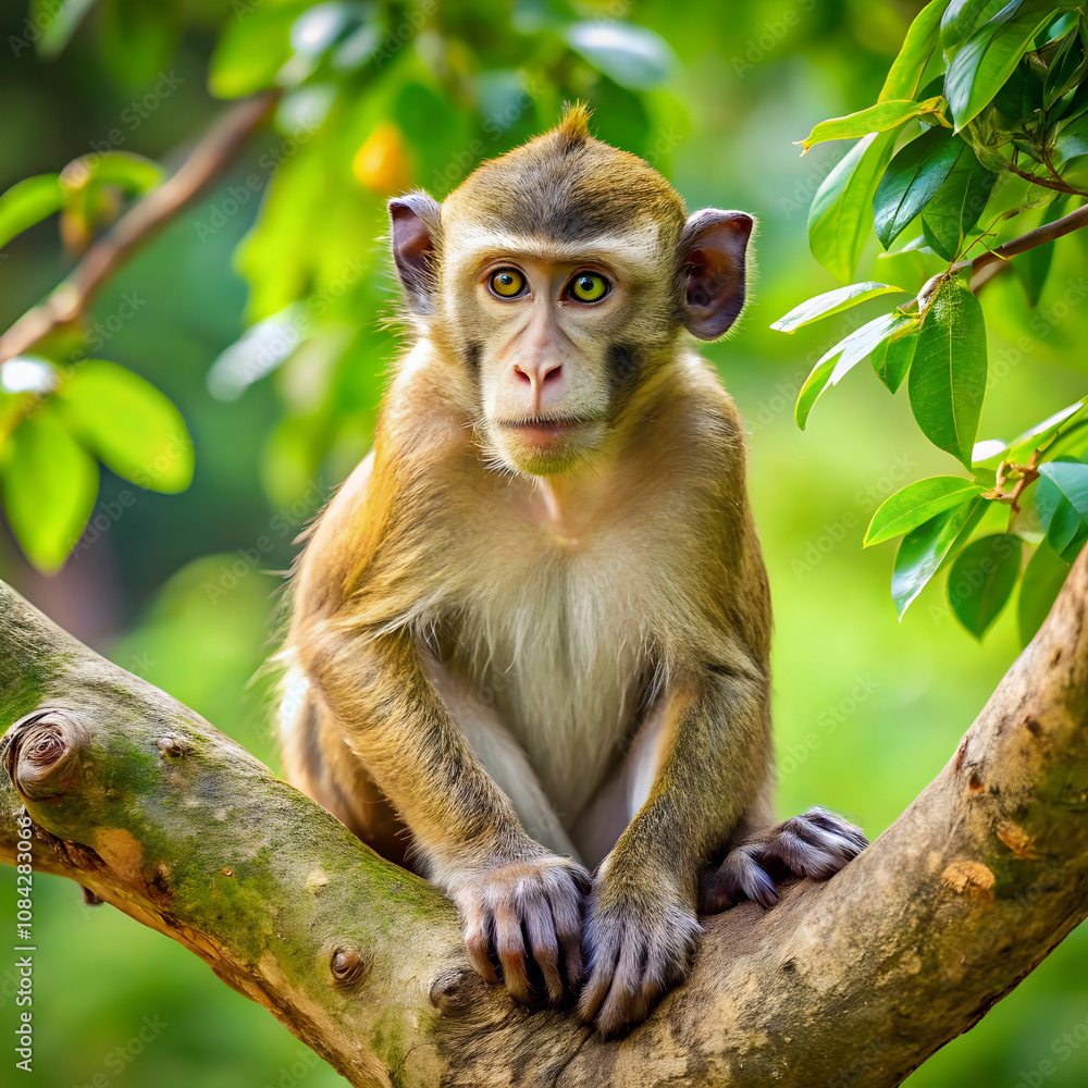 Obraz premium monkey in jungle