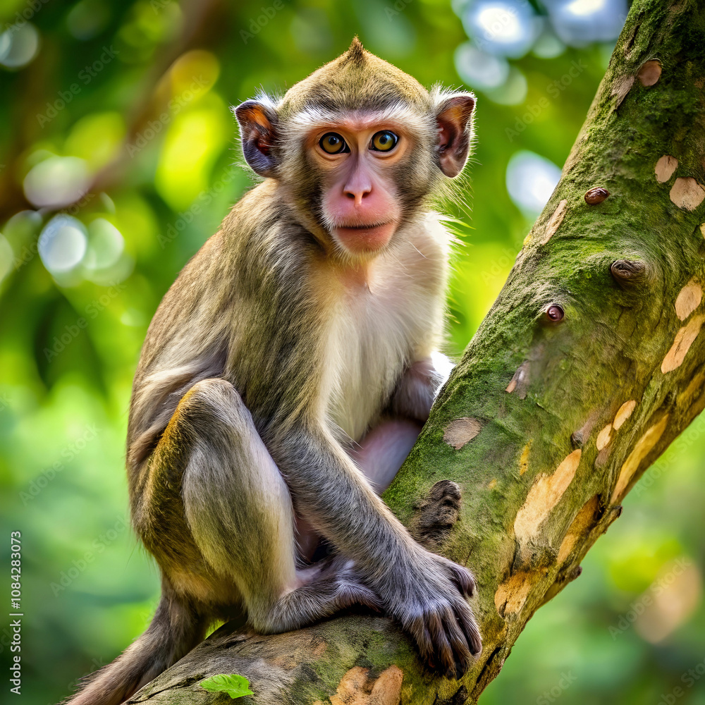 Obraz premium monkey in jungle