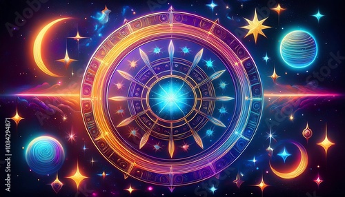 astrological background