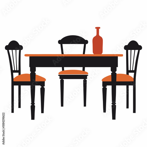 table and chairs