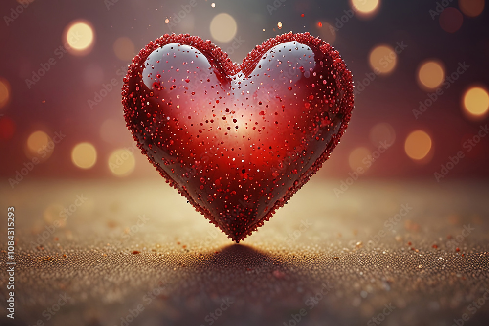 red heart on wooden background red heart on wooden background