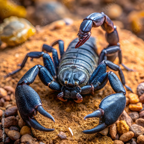 emperor scorpion pandinus imperator photo