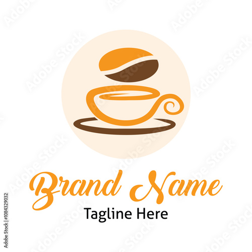 Wallpaper Mural Abstract Coffee Pastry Logo Torontodigital.ca