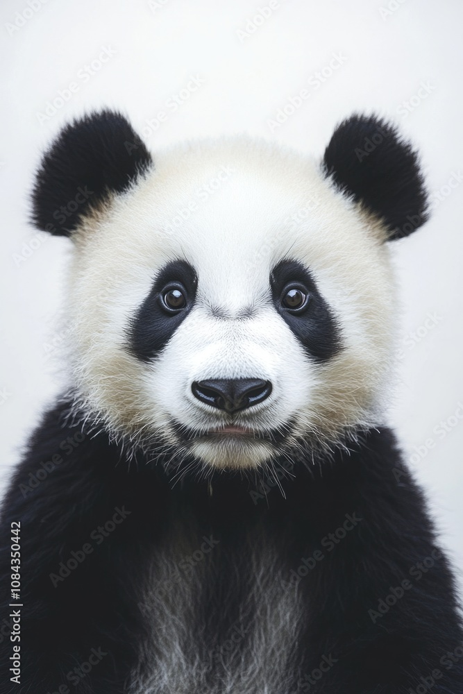 Obraz premium Panda Bear Face Close Up